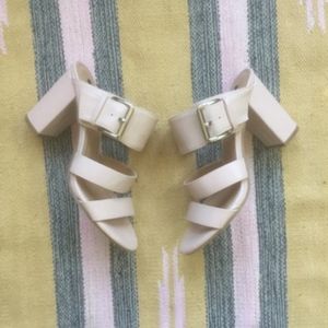Forever 21 Light Pink Sandal Heels - BRAND NEW